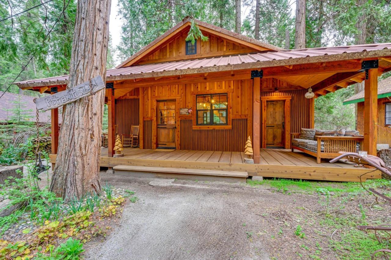Enchanting Creekside Cabin Near Kings Canyon Park! Badger Kültér fotó